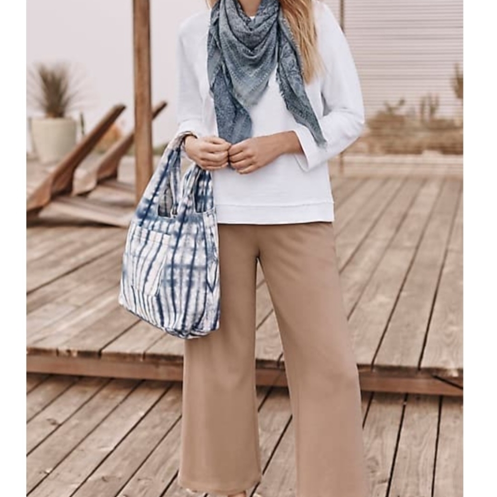Pure Jill French Terry Full-Leg Crops